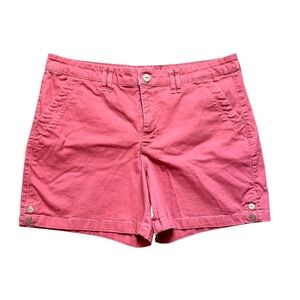 Gloria Vanderbilt All Around Slimming Coral Pink Women's Shorts Size 14